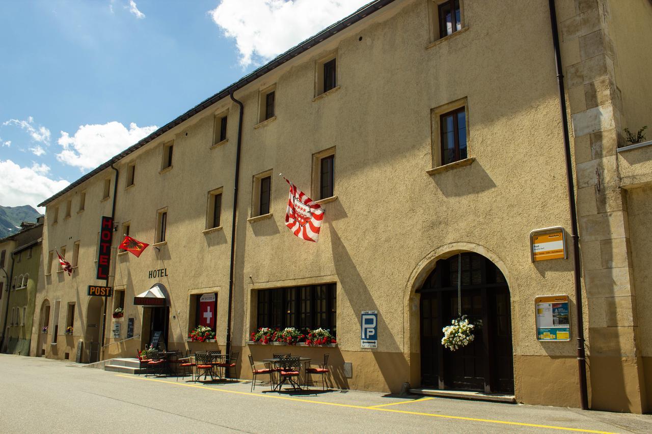 Hotel Restaurant Post Simplon Dorf Exteriér fotografie