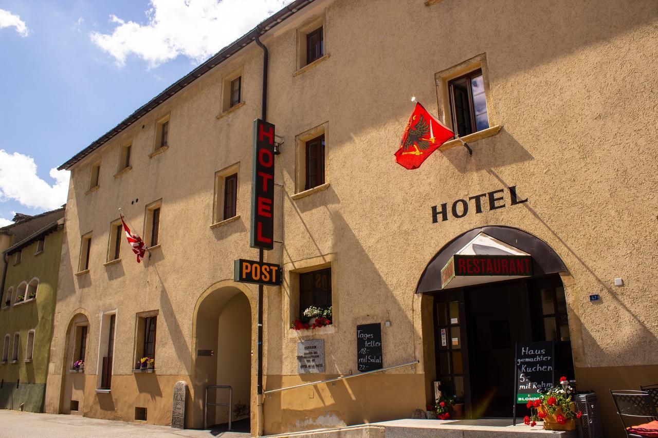 Hotel Restaurant Post Simplon Dorf Exteriér fotografie